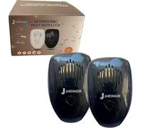JardinSûr - Répulsif À Ultrasons Contre Les Nuisibles pour Intérieur - Pack De 2 - Couvre 140m² par Appareil - Repousse Souris, Rats, Rongeurs, Moustiques, Insectes & Mouches