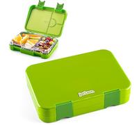 Jarlson boite a gouter enfant TONI - lunch box avec 6 compartiments - Bento Box sans BPA - pour l'école et la maternelle - Lunch box jardín de infantes, escuela