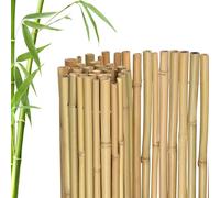 jarolift Brise-Vue en Bambou Premium, Brise-Vue pour Balcon Terrasse Jardin, Protection Contre Le Vent, Clôture de la Vie Privée, 100 x 300 cm, Naturel