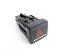 JASMKLX 5G0953509 Interrupteur de Lampe for Double Flash de Voiture adapté for Golf 7 MK7 VII 2013 2014 2015 2016 2017 Bouton de Commutation d'urgence d'avertissement de Danger