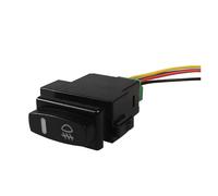 JASMKLX Interrupteur antibrouillard for Voiture, 1 pièce, for Renault Laguna Megane Scenic Twingo Espace Master Trafic, Taille 5 Broches, Bouton Marche-arrêt, 12V