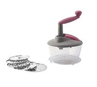 Jata AC52 Mandoline 5 disques en acier inoxydable Capacité 2 litres Nettoyage facile Passe au lave-vaisselle