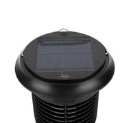 Jata Hogar Atrapa-moustiques Lampe Solaire 5W 40m² Ø16,5x21,5cm Intérieur Extérieur Rechargeable USB LED UV