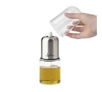 Jata HOGAR HACC4539 Pulvérisateur à huile en verre avec pompe 150 ml de capacité rechargeable, sans BPA, idéal pour friteuse à air, convient à tous les types de liquides