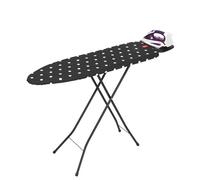 JATA HOGAR HPLA8100 - Table à Repasser avec Surface de Repassage de 110 x 32 cm. Hauteur réglable jusqu'à 92 cm. Plaques de Repos. Dimensions plié : 150 x 40 x 7 cm
