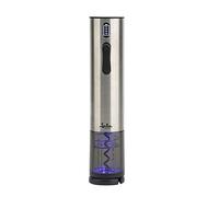 JATA HOGAR HVIN2201 - Ouvre-vin électrique - Tire-bouchon en acier inoxydable - Convient pour n'importe quel bouchon - Autonomie de 70 bouteilles - Charge USB (inclus) - Avec coupe-capsule