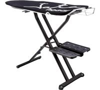 Jata Hogar XL Optima Pro Planche à Repasser réglable en Hauteur et Pliable, Metal, Noir, 118 x 47 x 15 cm