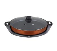 Jata Poêle à paella électrique JEPE1639 38 cm anti-adhésive 2000 W aluminium
