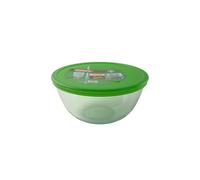Jatte en verre Pyrex 180P000 avec couvercle en plastique - 2 litres