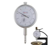 Jauge 0,01 mm testeur de précision 0-10 mm boîtier en d'aluminium | Outil d'alignement de scie circulaire de table pour réparation automobile, travail du bois, inspection d'appareils, meubles