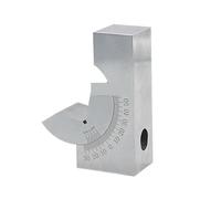 Jauge à angle réglable pour bloc en V, Jauge de plaque d'angle bloc réglable en forme V, configuration fraisage 0 à 60 degrés