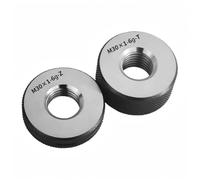 Jauge à filet métrique 6g M7-M79 GO/NO GO, jauge annulaire haute précision | Jauge à vis interne fine, outil de Test de filetage de pas pour l'étalonnage(M46*1 6g)