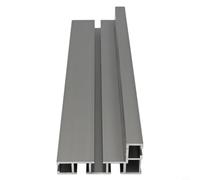Jauge à onglet en alliage d'aluminium avec angle de 75 degrés pour scie à table, scie à ruban, routeur, gabarit, guide de coupe avec poignée poussoir pour barre d'arrêt de précision, bleu rouge (B)