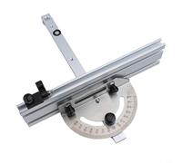 Jauge à onglet pour scie de table, clôture à angle réglable, rail de guidage en oxyde d'aluminium, butée de voie de travail du bois, pour traîneau à onglet de précision, gabarit de table de toupie (B)