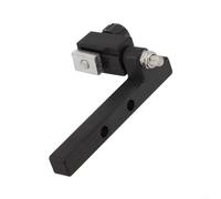 Jauge à onglets avec butée de piste et support, règle d'angle réglable pour scie de table, gabarit de rail de guidage en alliage d'aluminium pour des coupes précises (415 mm (E)