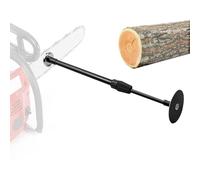 Jauge de Bois de Chauffage Télescopique | Tige de Mesure Magnétique Réglable | Outil de Bûcheronnage Idéal pour Mesurer la Longueur du Bois de Chauffage et Faciliter la Coupe