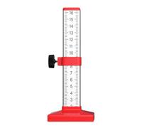 Jauge de Contour avec Blocage - Regle de Niveau pour Sol | Outil de Duplication de Profil Raccordable 10+5 Pouces | Regle en Alloy d'Aluminium avec Echelle Graduee Double Face pour Bois