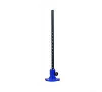 Jauge de contour en alliage d'aluminium pour le travail du bois : outil de traçage précis pour carreaux de vinyle et stratifié - Règle de marquage de 22,4 cm (bleu)