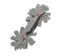 Jauge de Filetage 52pc Acier Inoxydable 60° et 55° | Outil de mesure métrique + impérial, Jauge de pas et de rayon, Précision de mesure