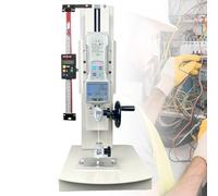 Jauge de force numérique, 270 mm, testeur de force de traction, testeur de compression de tension avec débattement prolongé, cinq sondes et règle, capacité maximale 10N