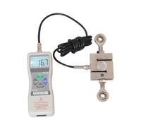 Jauge de force numérique, DS2-S 0-5000N affichage numérique de haute précision dynamomètre push-pull externe type S compteur Force poussée(DS2-S-500N)
