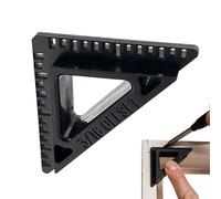 Jauge de joint - Cale d'espacement antidérapante et précise - Outil pour joints de porte et de fenêtre, pour le bricolage, le garage, l'armoire et le travail du bois