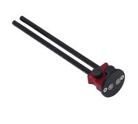 Jauge de Marquage pour le Travail du Bois, Règle Ergonomique en Alliage D'aluminium à Double Tête pour Artisans, Mesures 0-50cm et 0-20 Pouces