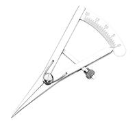 Jauge de marquage réglable haute précision polie | Compas d'espacement - Séparateur d'aile poli - Jauge de précision - Outil de bricolage pour couper le cuir