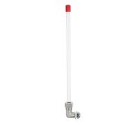 Jauge de Niveau D’eau 3/8'' pour Chaudière, Cuve et Bassin Industriel | Tube Transparent Coudé en Cuivre, Lecture Rapide, Mesure Précise, pour Jauge Cuve Fioul Connectée et Réservoirs