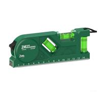 Jauge de niveau de 7,6 cm conçue pour accrocher des photos, outil de mesure compact avec échelle numérique claire pour la construction et l'alignement, (22,9 cm)