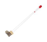 Jauge de Niveau de Liquide pour Réservoirs D'eau, Tube 30 CM | Plastique, Cuivre et Fer, Installation Simple, Entretien Facile, pour Piscines Anti-incendie et Citernes