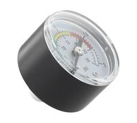 Jauge de pression de pompe à filtre à sable, pour Intex compatible avec les modèles 11224 de 35,6 cm et 40,6 cm, double échelle en acier inoxydable avec joint torique pour une surveillance précise des