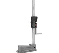 jauge de profondeur à ouverture numérique de précision 0-150mm avec base en acier inoxydable