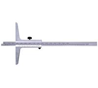 Jauge de profondeur en acier inoxydable chromé mat 1/20 mm DIN862 500 mm Limit DEPA500