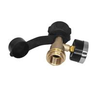 Jauge de réservoir de GPL, manomètre de Propane Détecteur de Fuite en | Code couleur Connexion QCC1/Type 1 pour réservoirs de propane standard RV de 5 à 40 lb