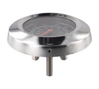 Jauge de température de barbecue en acier inoxydable pour barbecue au charbon de bois et grills électriques fumoir et appareils de cuisine