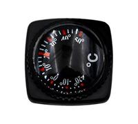 Jauge de température extérieure portable légère 24 mm | Petit thermomètre extérieur pour voiture, camping-car, réfrigérateur, jardin, terrasse, fenêtre, porte, marine, moto