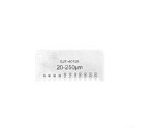 Jauge d'épaisseur de film humide en acier inoxydable 0-1000 microns métrique pour mur sol 70 x 32 mm (20-250 μm)
