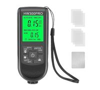 Jauge d'épaisseur de peinture compteur numérique for testeur jauge revêtement automobile profondeur avec rétro-éclairage LCD, Capteur précis