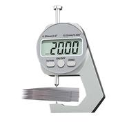 Jauge d'épaisseur électronique, Micromètre d'épaisseur, 0-20mm Etrier de frein numérique Étrier Micromètre, Étrier de conversion de haute précision avec écran LCD pour bijoux, perles
