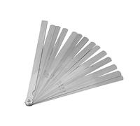 Jauge D'épaisseur, Jauge D'épaisseur En Acier à Lame Droite De 200 Mm, Kit D'outils De Mesure à Double Marquage,Lames Jauge d'Épaisseur Outil de Mesure Pour la Réparation Guitare Basse