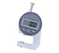 Jauge d'épaisseur numérique Outil de mesure pour papier cuir 0-12,7 mm/0,01 mm d'épaisseur Indicateurs micromètre Grand écran LCD Jauge