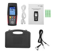 Jauge d'épaisseur, WT100A Testeur d'épaisseur ultrasonique Mètre USB d'épaisseur de haute précision numérique testeur d'épaisseur charge pour le métal, le plastique, la céramique, le verre, etc.