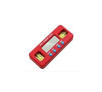 Jauge rapporteur compteur d'angle numérique niveau à bulle électronique - rouge