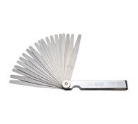 Jauges d'épaisseur - BGS TECHNIC - 20 lames - Lames coniques - Long. 100 mm - Plage 0,05-1,0 mm