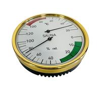 Jauges mécaniques de température et d'humidité, mesure précise | Construction ABS robuste avec des valeurs de mesure claires pour une utilisation à la maison, design d'installation facile,