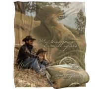 Jaunestone Beth and Rip My Tomorrows Plaid Ultra Doux au Toucher Soyeux - 152 x 127 cm