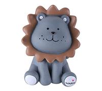 JAWSEU Tirelire Lion, Tirelire Lion Enfant en Résine, Tirelire Dessin Animé Lion, Tirelire Enfants Portable Tirelire pour Enfant Tirelire Décoration pour Enfants Adultes Garçons Filles