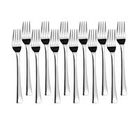 JAY 11049002 - Pack de 12 fourchettes de table, collection de vanité | Ustensile professionnel durable; conçu pour un rendement optimal y nettoyage rapide et facile au lave-vaisselle