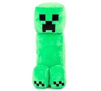 Jay Franco Coussin Peluche Creeper - Doudou Enfant - Jouet en Peluche Ultra Doux de 50 cm - Déco Jeu vidéo Minecraft